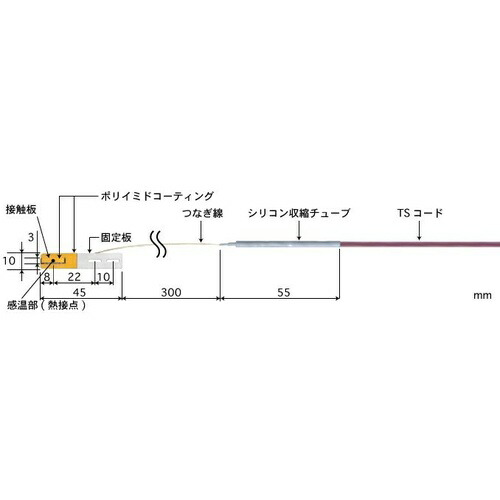 【SALE通貨価値】ANRITSU ( 安立表示計器 ) 組込形移し替える回転させる境界線の外側用体温検知器 UHつづき物 ( UH-12E-03-TS1-W )