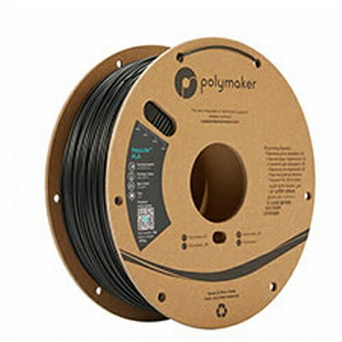 MUTOH PolyLite PLAフィラメント線径1.75mm 1kg BK クロ ( PolyLite PLA-BK )