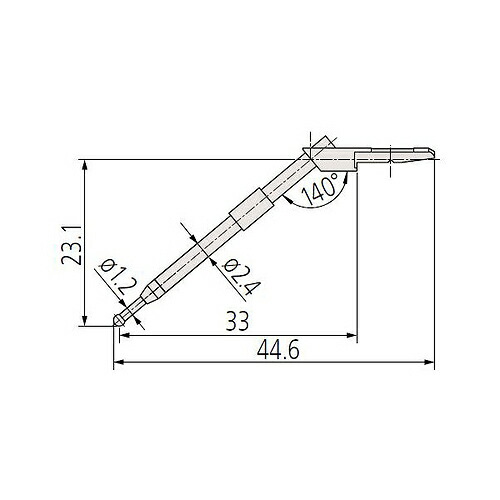 ミツトヨ 真円度測定機 付属品 12AAE302/平面用測定子/RA-CNC