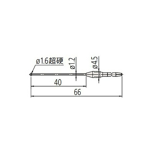 【SALE通貨価値】ミツトヨ 真円度測定機 属する品 12AAL028/小穴用価値づける子(D1.6)