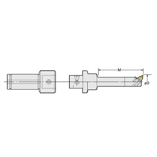 日研工作所 STシャンクマイクロカットボーリングバー ( K32-BCB12.7S-135 )
