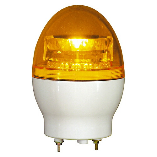 【SALE通貨価値】日動実業 中型LED回転させる灯 ニコフ混雑時 ( VL11F-D24NY )
