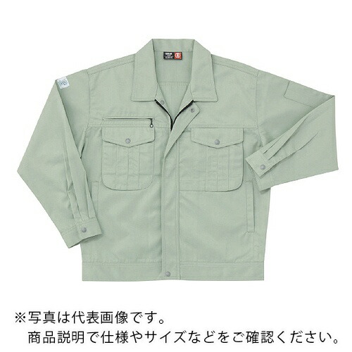 日新被服 ブルゾン ( E5556-01-LL アースグリン )