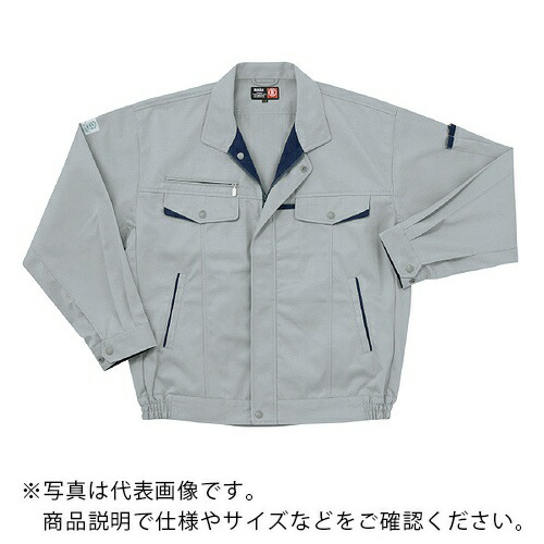 日新被服 ブルゾン ( E5559-40-M シルバー )