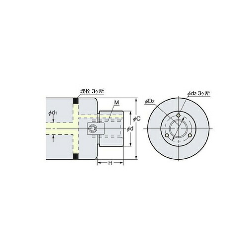 日研工作所 正面オイルホール付高送りカッタ用アーバ ( MBT50-FMH27-76-45 )