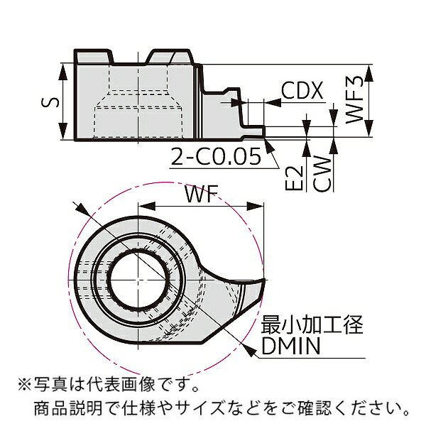 住友電気工業 SEC-溝入れ働き口 さし入れる ( SSHGR1430000 AC1030U ) 【5個仕掛ける】