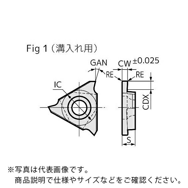 住友電気工業 SEC-溝入れバイト インサート ( TGAR3100 T2500Z ) 【10個セット】