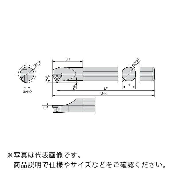 京セラ ホルダ 口径旋削用 ( S20X-STWPL11-25E )