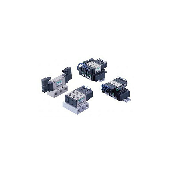 【SALE通貨価値】CKD セレックスバルブ 飛行士式5界面弁 ( 4KB330-10-DC24V )