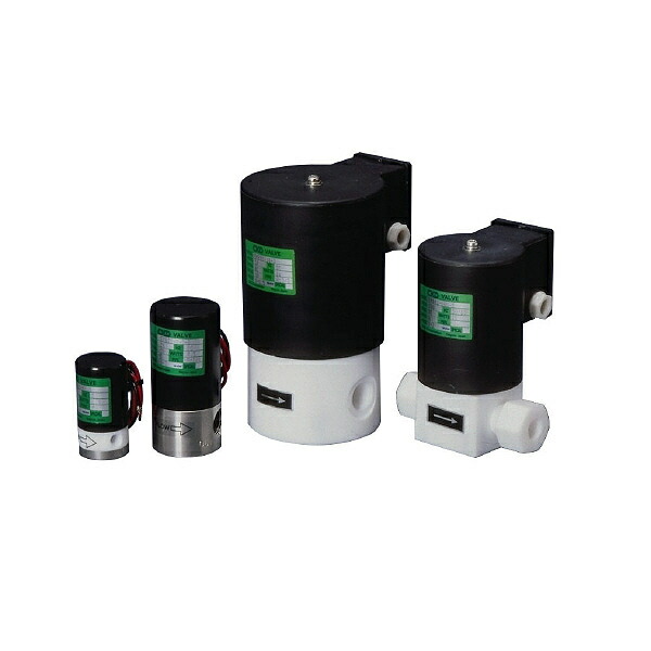 CKD 薬液用電磁弁 直動式2界面弁通電時開形 ( EMB21-8-5-AC200V )
