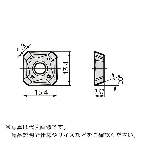 住友電気工業 カッタチップ ( SEMT13T3AGSR-FG XCU2500 ) 【10個セット】