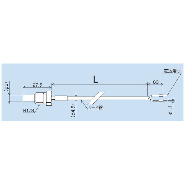 ダイキン 油絵の具コン用機体同期させる用サーミスタ ( AKZ9-OP-K5 )