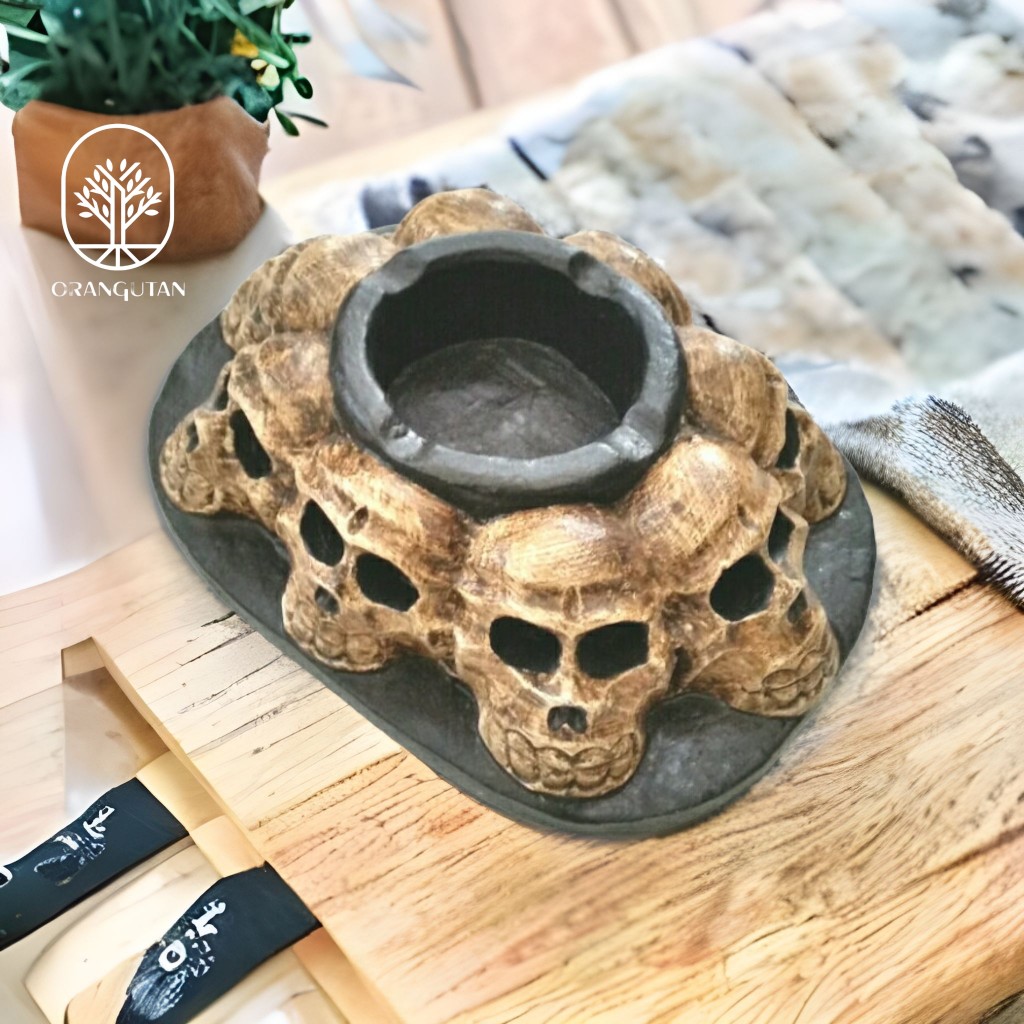 50'S★スカル★灰皿★アシュトレイ★ビンテージ★ドクロ★ガイコツ★骨★置物 VINTAGE SKULL ヴィンテージ スカル アッシュトレイ / ドクロ