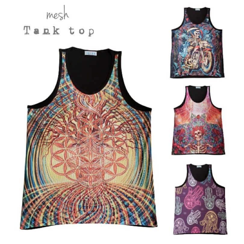 楽天市場】タンクトップ アニマルプリント 接触冷感 メンズ 3D 3d