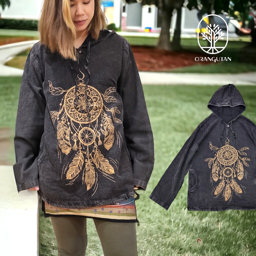 エスニック　パーカー　アカ族　ヤオ族　リメイク衣類　新品　注文品　タイ製 エスニック パーカー アカ族 ヤオ族 リメイク衣類 新品 注文品 タイ製