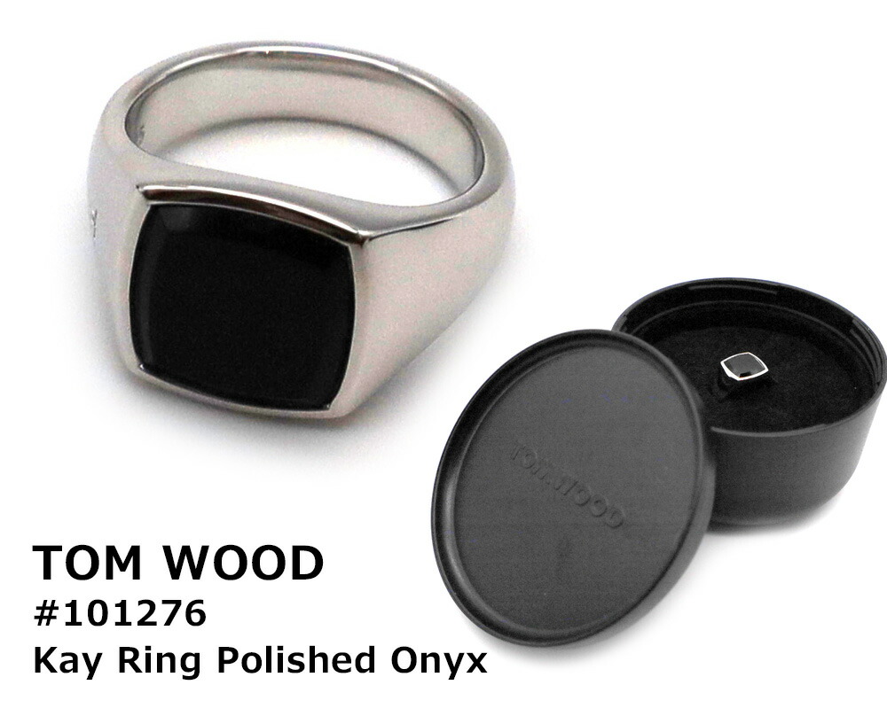 楽天市場】TOMWOOD トムウッド Oval Polished Black Onyx オーバル