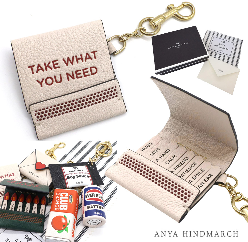 新品 ANYA HINDMARCH Match Book Heart キーケース 新品 ANYA HINDMARCH Match Book Heart キーケース 新品 ANYA