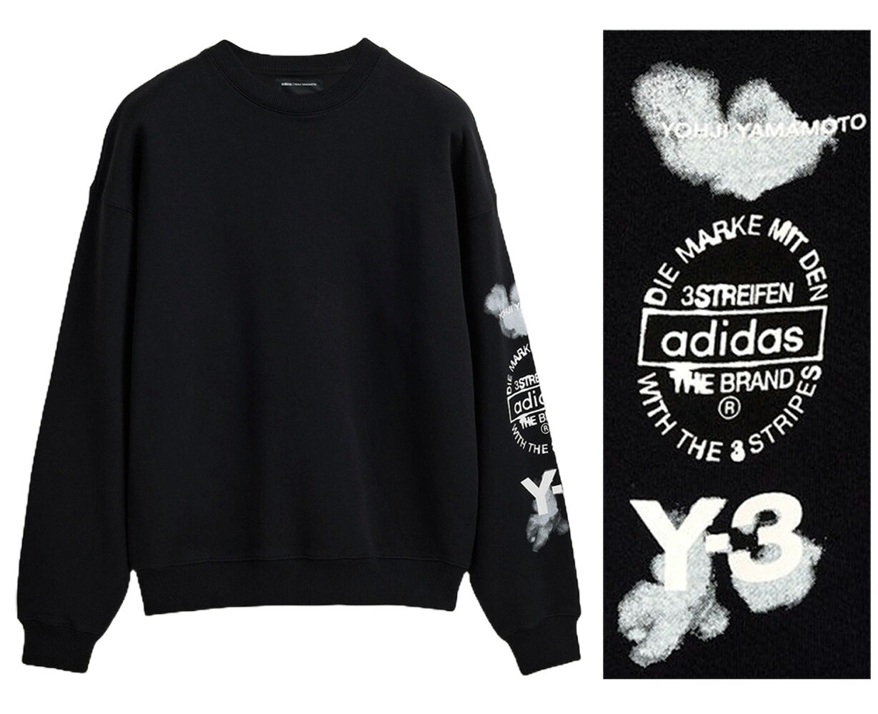 【極美品】ワイスリー　ヨウジヤマモト　サルエル　スウェット　グレー　ロゴ　y-3 極美品】ワイスリー ヨウジヤマモト サルエル スウェット グレー ロゴ