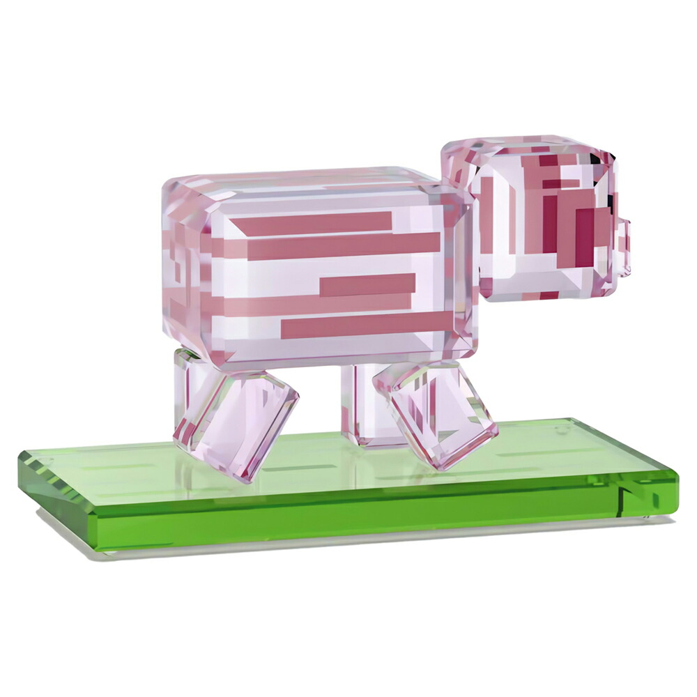 楽天市場】スワロフスキー SWAROVSKI マインクラフト Minecraft Pig 豚