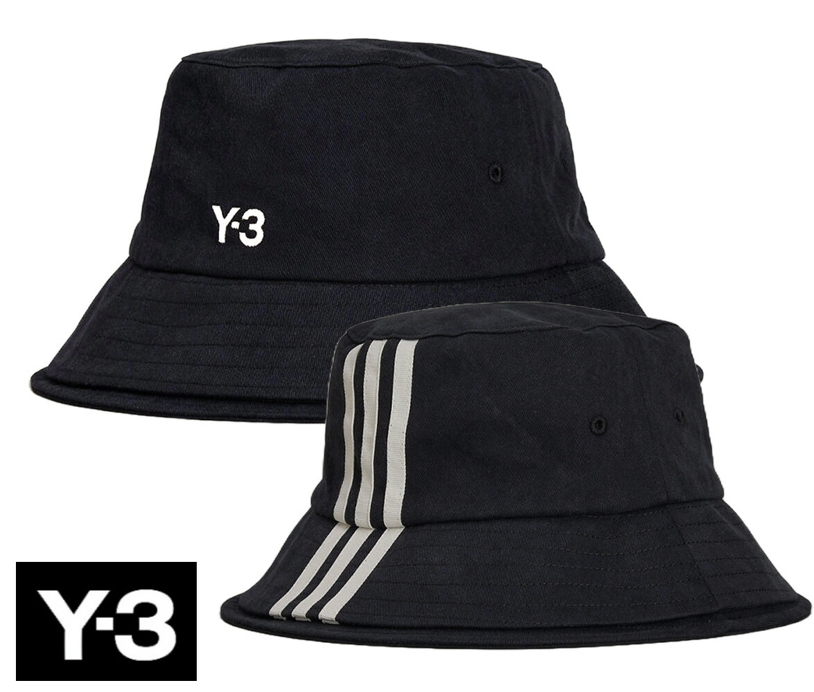 2025年春夏新作 Y-3 バケットハット 黒 楽天市場】【2025年秋冬入荷】Y-3 ワイスリー Y-3 STRP B HAT