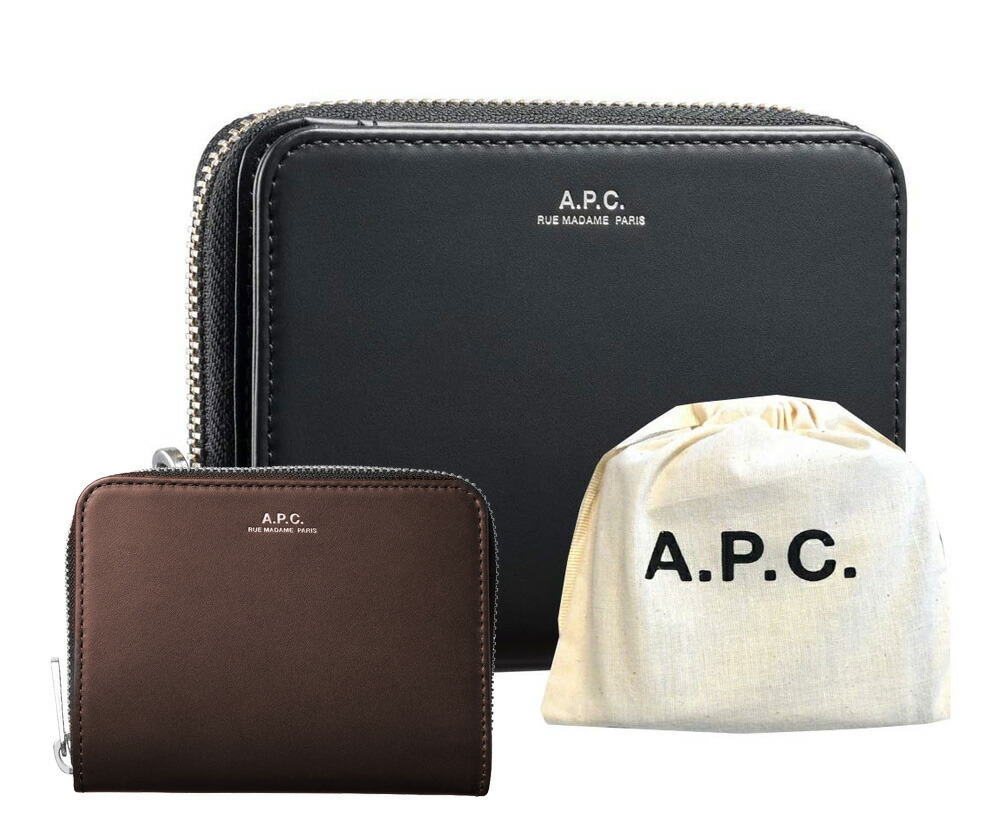 楽天市場】APC A.P.C. アーペーセー 二つ折り財布 compact