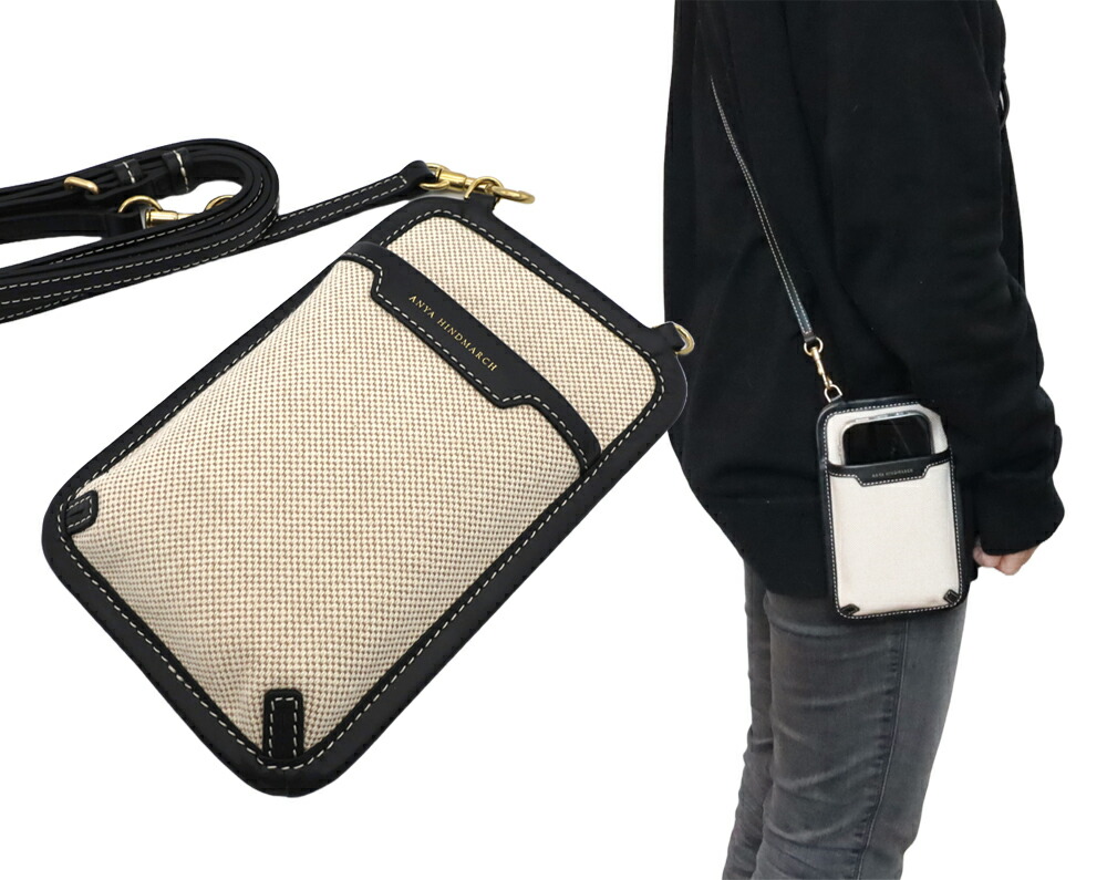 ANYA HINDMARCH フォンケース ショルダー キャンバス 楽天市場】アニヤ ハインドマーチ ANYA HINDMARCH フォンケース