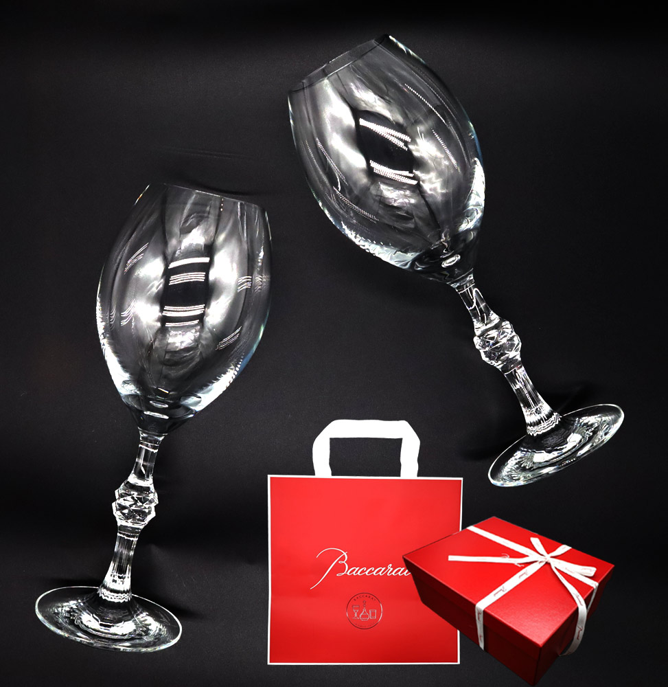 Baccarat PASSION COLLECTION ワイングラス2個セット Passion Collection by Jean-Charles Boisset Wine Glasses