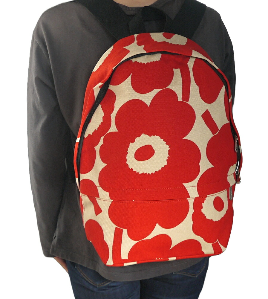楽天市場】マリメッコ marimekko ウニッコ柄リュックサック