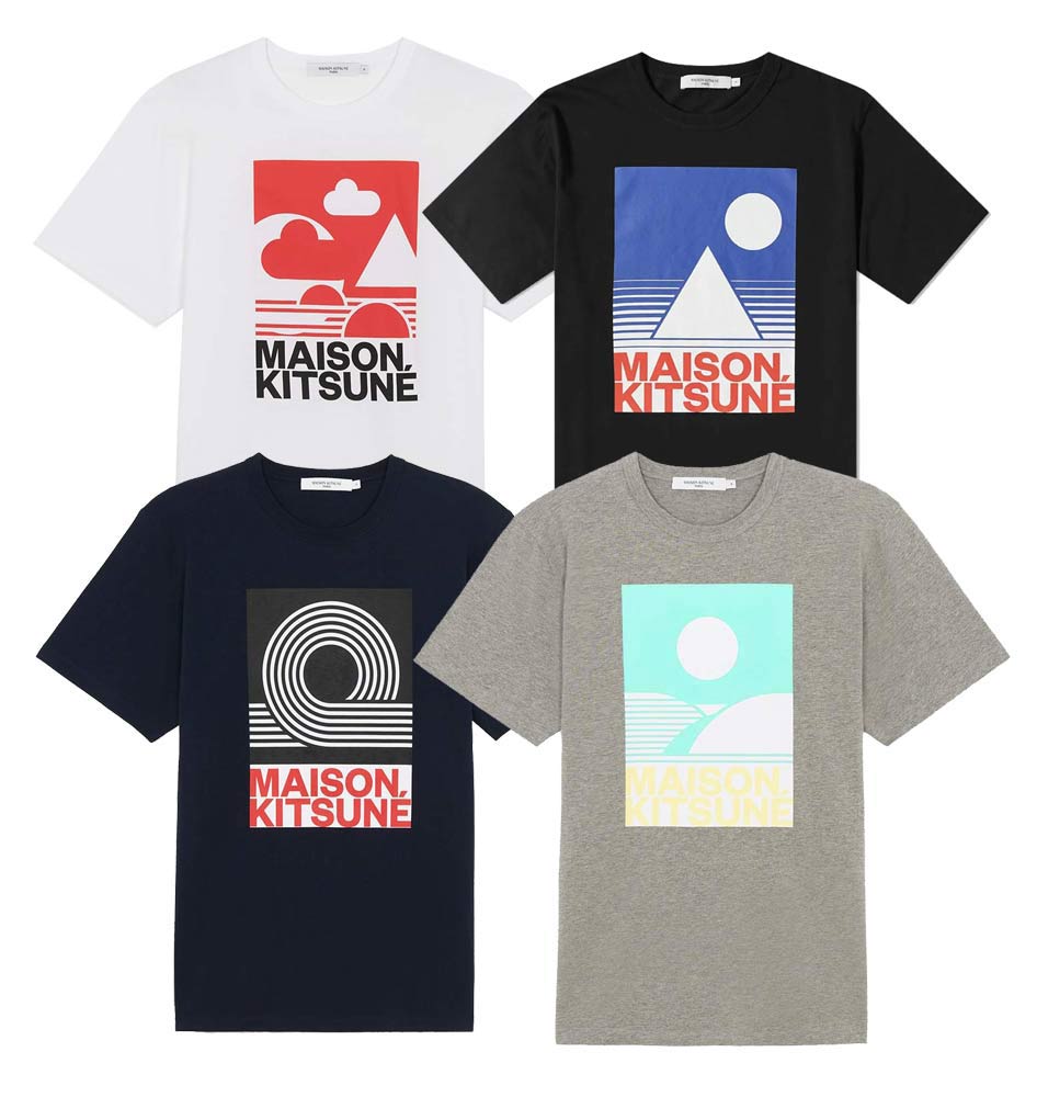 未使用品　Maison Kitsuné× and wanderハイキングシャツ 楽天市場】メゾンキツネ×アンドワンダー ハイキングシャツ
