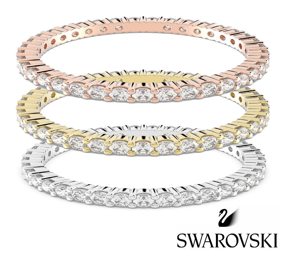 極美品　SWAROVSKI ヴィットーレ クリスタルリング 55 楽天市場】スワロフスキー SWAROVSKI Vittoreリング 指輪 1mm
