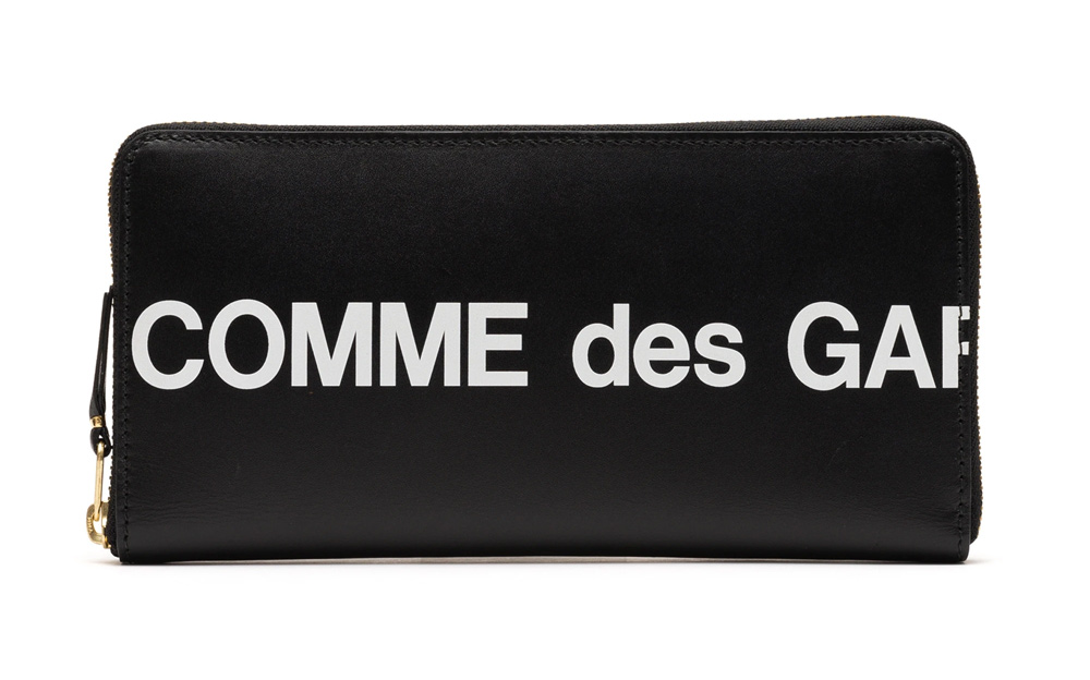 コムデギャルソン(COMME Des GARCONS)レザー長財布 ラウンドファスナー