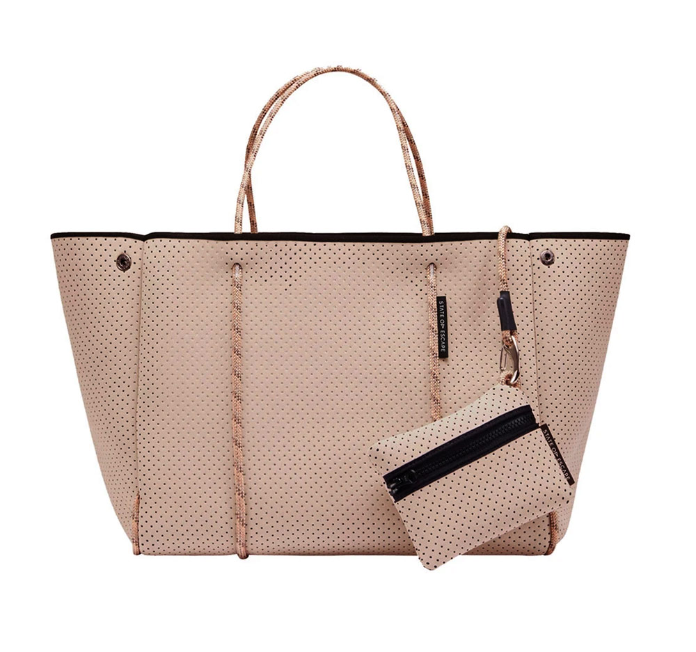 美品 ステイトオブエスケープ トートバッグ 大容量 ポーチ付 ブラッシュ ピンク 楽天市場】STATE OF ESCAPE ステートオブエスケープ トートバッグ