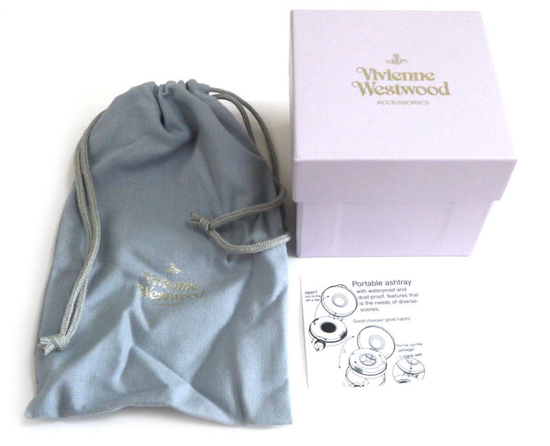 ヴィヴィアンウエストウッド Vivienne Westwood 携帯灰皿 ホワイト あす楽対応 関東 海外ブランドセレクト Oc