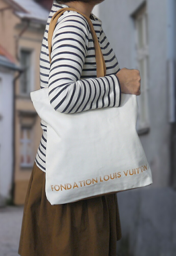 パリ限定！LOUIS VUITTON ルイヴィトン美術館トートバッグ FONDATION 