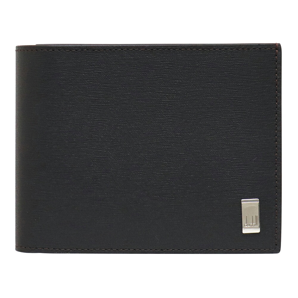 新品 dunhill ダンヒル 二つ折り 財布 ウォレット ダークブラウン 楽天市場】ダンヒル dunhill レザー二つ折り財布 コンパクト