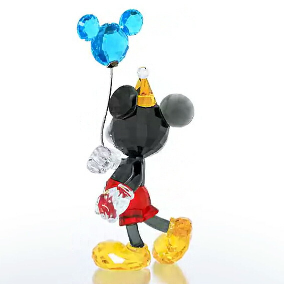 スワロフスキー Swarovski ミッキーマウス セレブレーション クリスタルオブジェ ディズニーコラボ Mickey Mouse Celebration スワロフスキー社製置物 あす楽対応 関東 海外ブランドセレクト