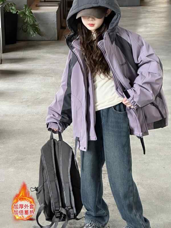 【送料無料】キッズ アウター 女の子 秋冬 子供 冬服 取り外し可能 防寒着 ジャンパー コート 120cm 130cm 140cm 150cm 160cm 170cm