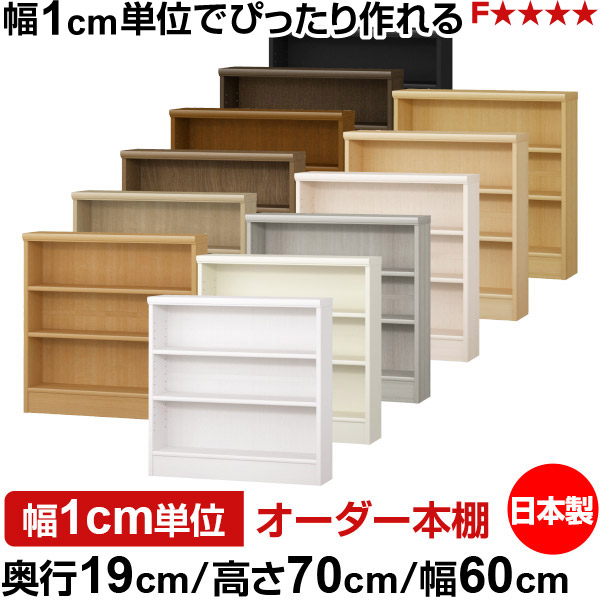 書物棚 か細い 薄型 奥ふかさ19珊 高さ70珊 幅60珊 購入注文書物棚 日本製 全棚モビール 文庫本納める 喜歌劇仕合わせ 書物棚 仕合わせ 薄型書物棚 納める棚 分かりやすい フォースター相応う  標準尺度手合い