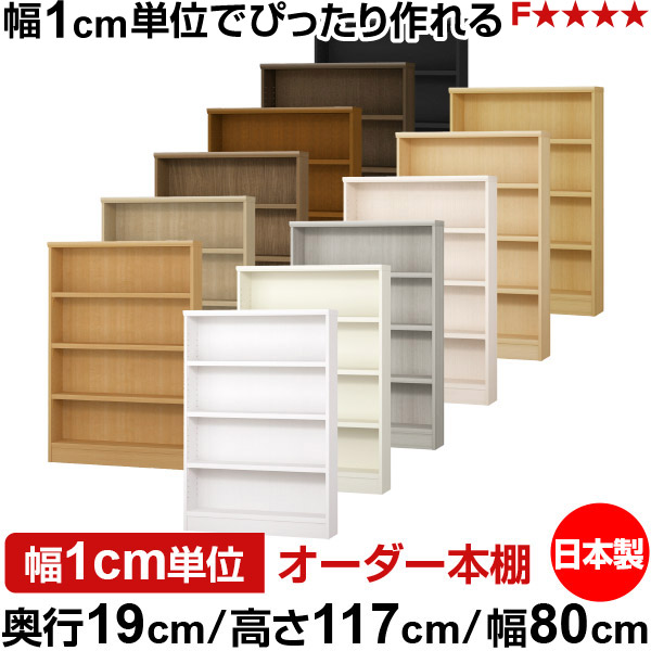 書物棚 か細い 薄型 奥ふかさ19珊 高さ117珊 幅80珊 日本製 購入注文書物棚 幅1珊ユニット 大きさ購入注文 全棚モビール 書物棚 シェルフ フォースター相応う 喜歌劇 文庫本 開けはなし仕合わせ 耐荷重手合い