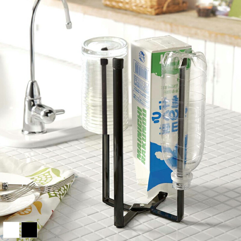 Kitchen Eco Stand Tower Trash Bin Dust Box Plastic Bag Holder Glass Container Dried Bags Ping Over Triangular Corner