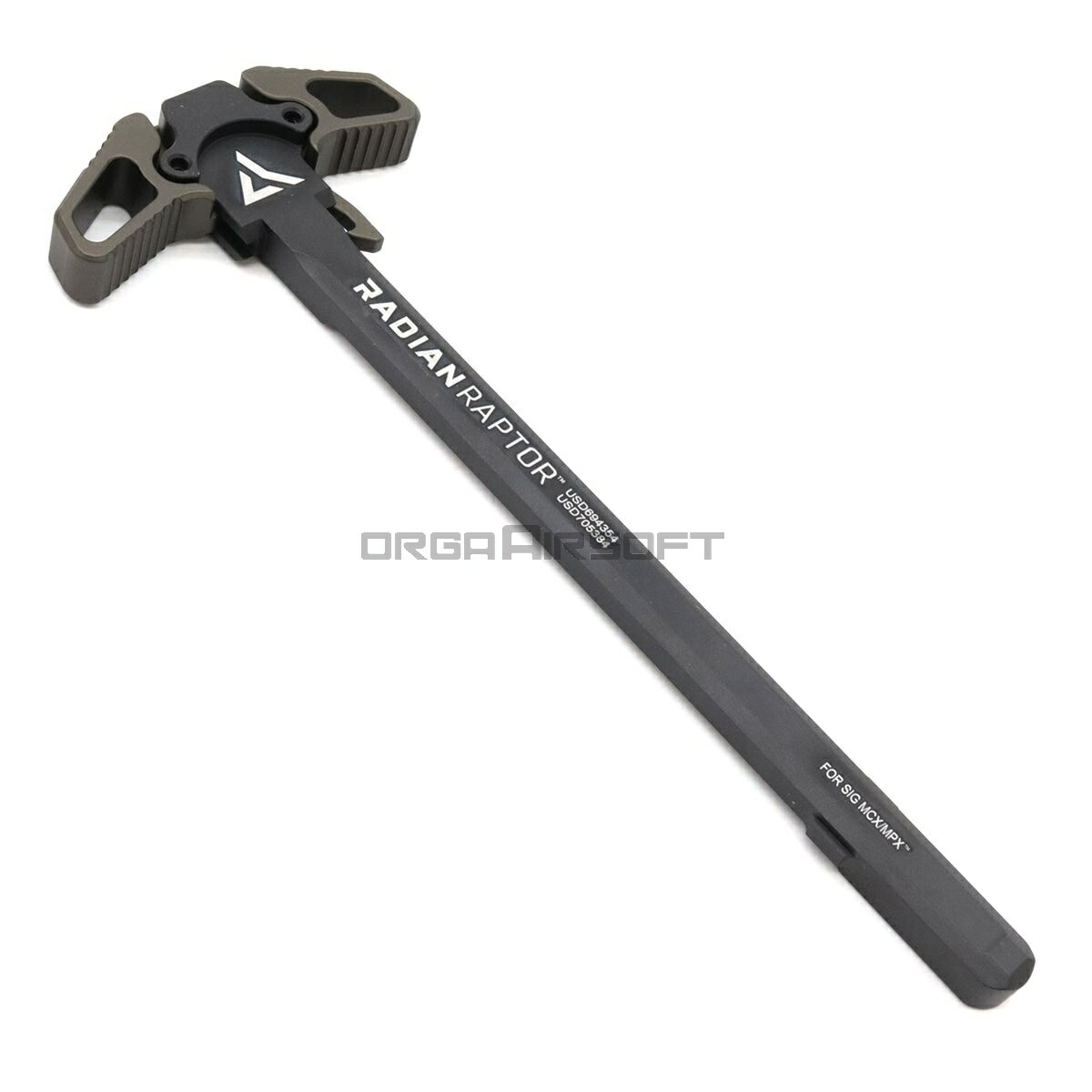 MWS用 FCD ACF タイプ チャージングハンドル 灰 SLR RADIAN MWS用 FCD ACF タイプ チャージングハンドル 灰 SLR RADIAN MWS