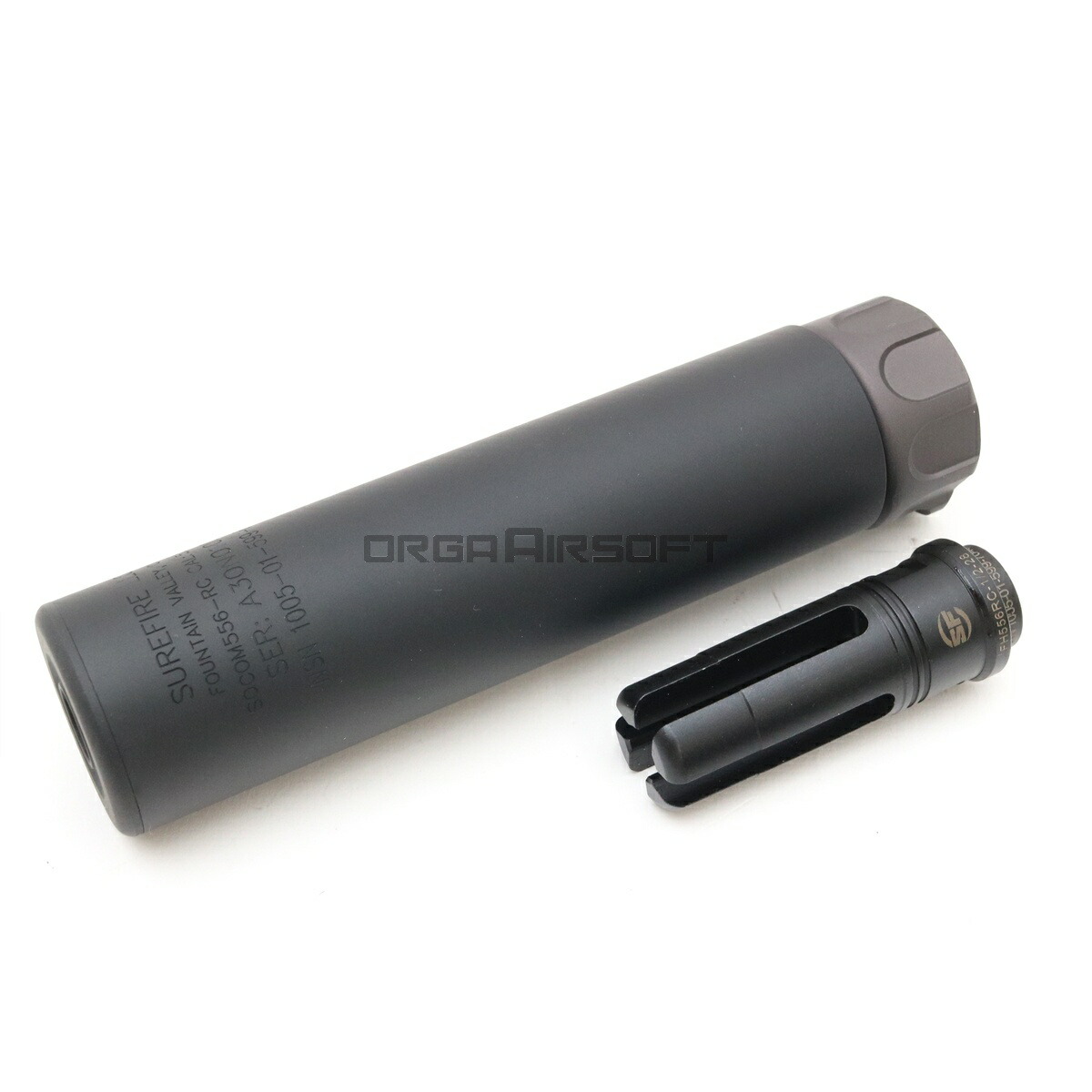 ANGRY GUN SOCOM556 Mock サイレンサー BK 刻印入り アングリーガン サバゲー