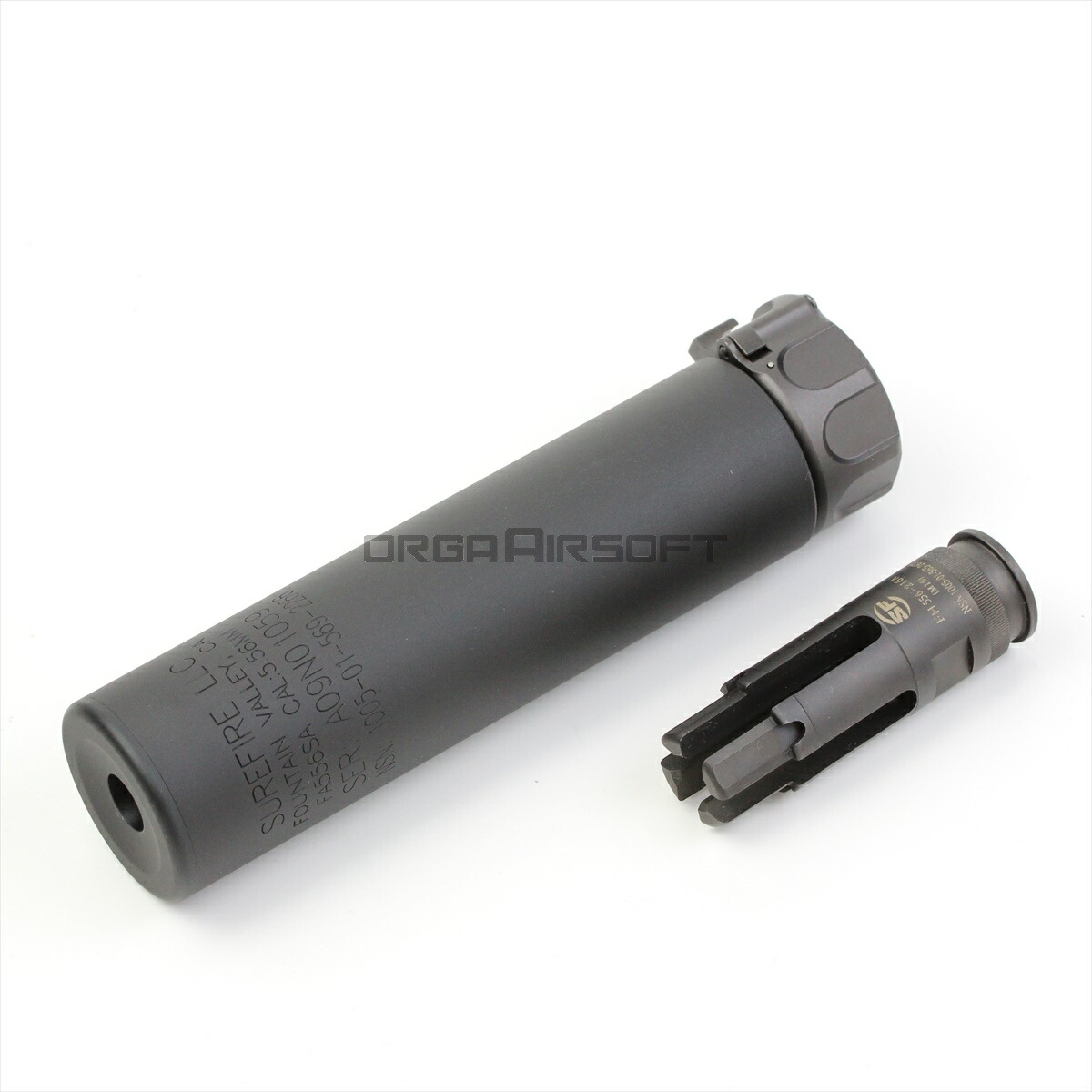 楽天市場】Airsoft Artisan SFタイプ SOCOM556-RCサプレッサー/4