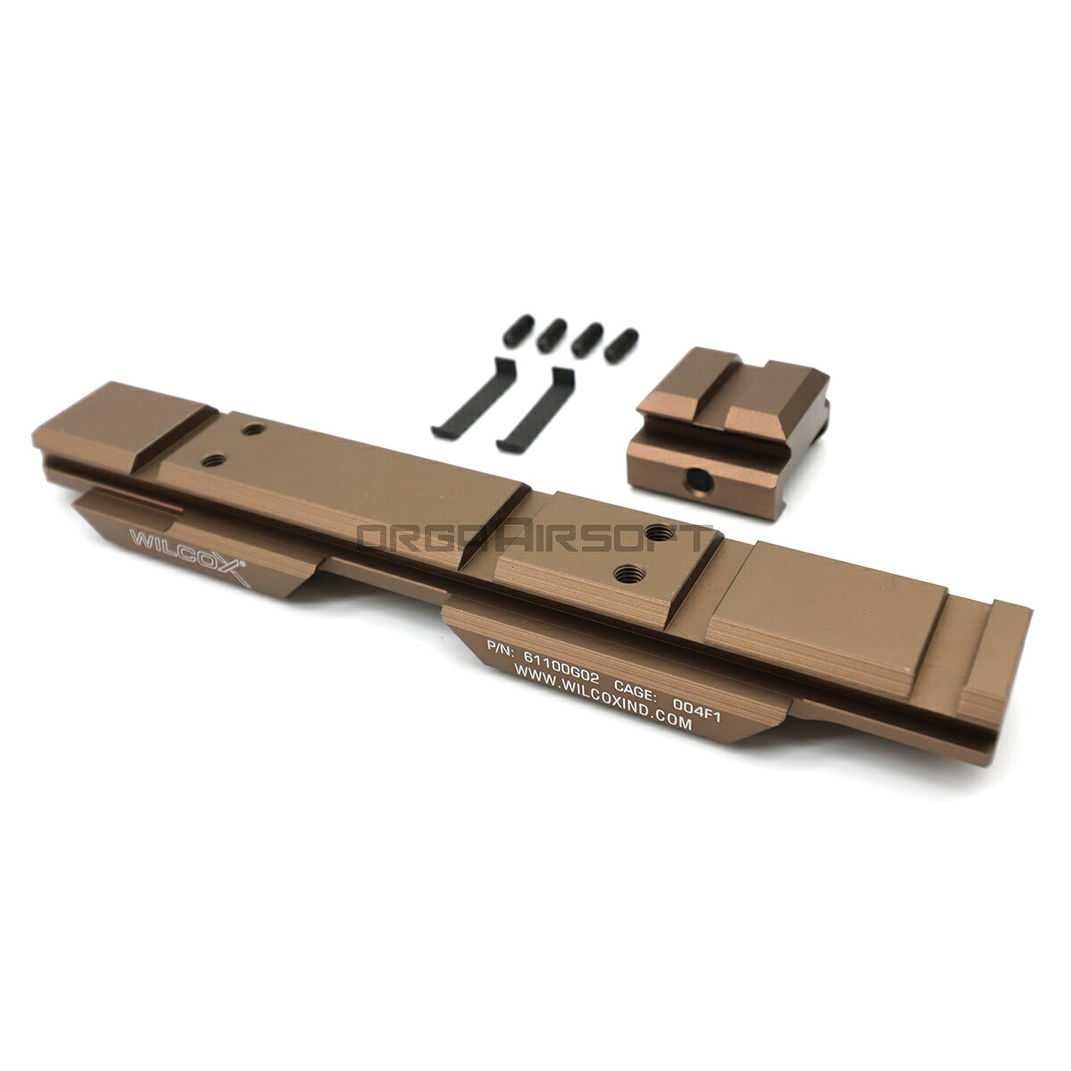 C&C TAC Wilcox タイプ EOTech XPS ライザーマウントシステム Ver.3 DE サバゲー|オルガエアソフト店