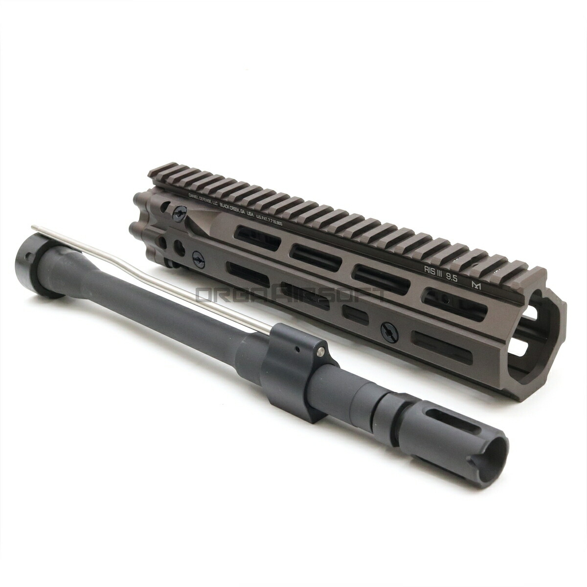 DDタイプRISIII ハンドガード Airsoft Artisan DDタイプ MK18 RISIII ハンドガードを次世代