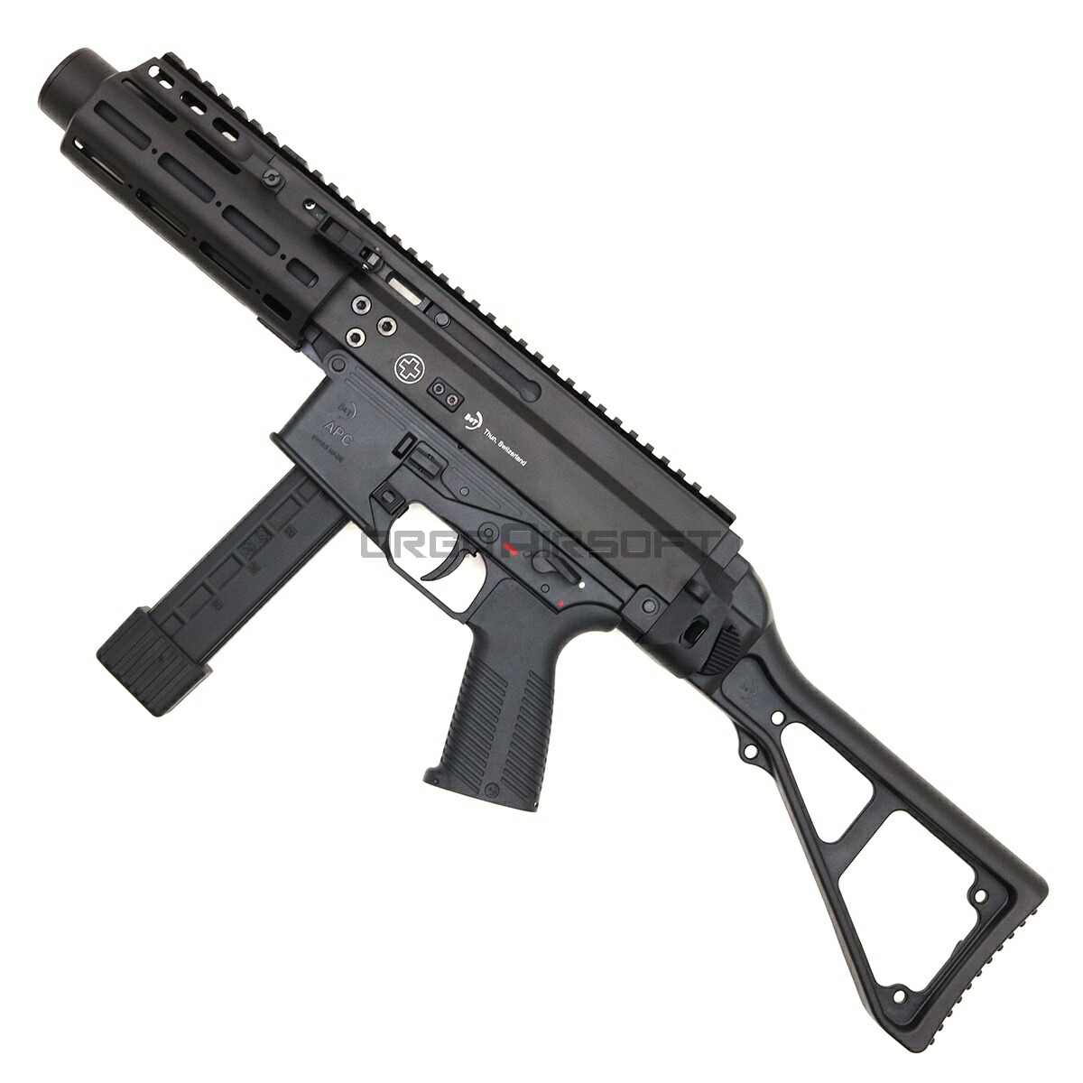 B&T AIR APC9 SD Compact CO2 ガスブローバック サブマシンガン BK サバゲー