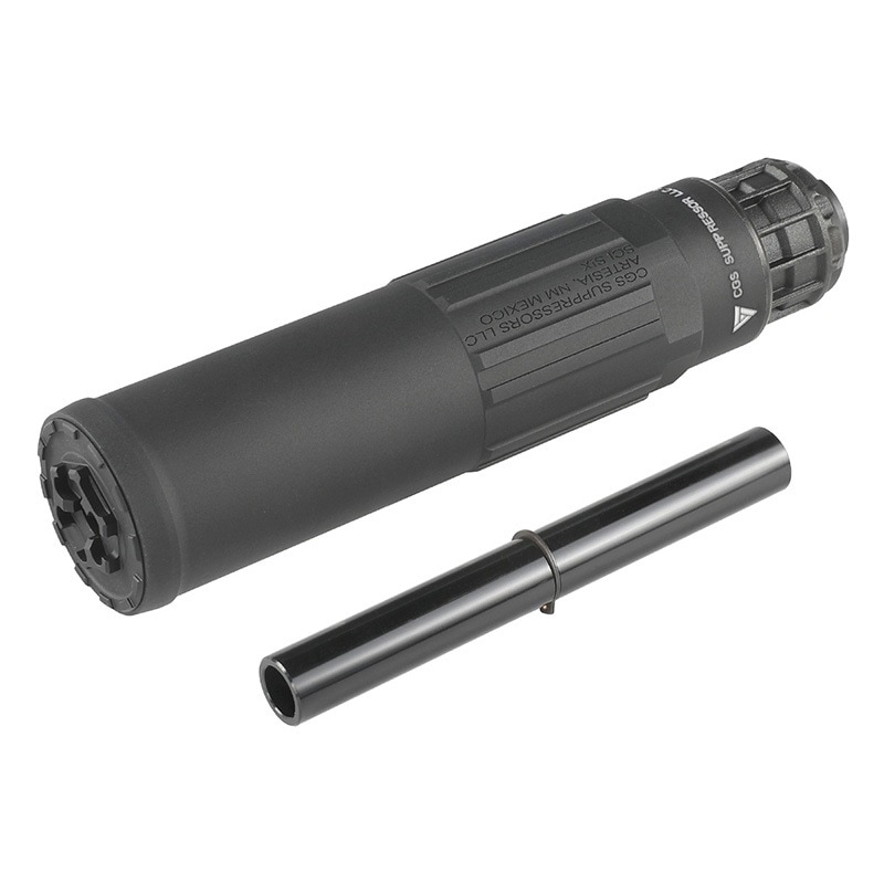 ＼エントリーでポイント10倍／【4月4日20時～4月10日1時59分まで】Airsoft Artisan CGS SCI-SIX タイプ ダミーサイレンサー NOVESKE Pig Pen ハイダーセット BK サプレッサー サバゲー