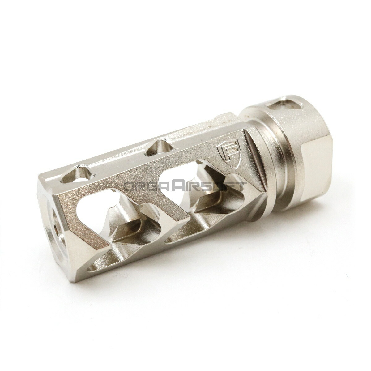 IRON AIRSOFT FORTIS Muzzle Brake 5.56 SS タイプ フラッシュハイダー 14mm逆ネジ（CCW） アイアンエアソフト フラッシュハイダー サバゲー