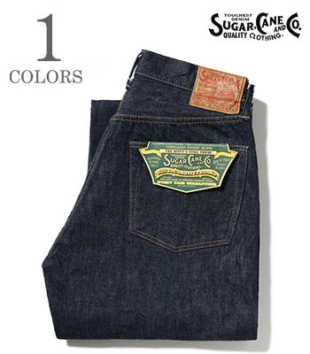 SUGAR CANE シュガーケーン スタンダード|ウエストオーバーオールズ|WIDE LEG『13oz. DENIM WAIST OVERALLS 2025 MODEL』【アメカジ・デニム】SC42025