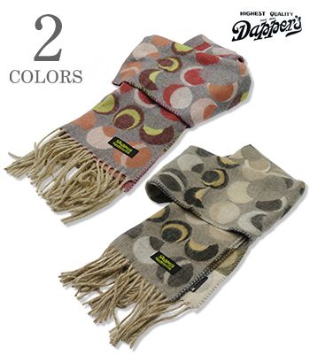 Dapper's ダッパーズ V.FRAAS Made in Germany|アクリル|カシミンク|スカーフ『Cashmink Scarf BALLOON』【マフラー・ストール】1815-BALLOON|ORGAN 店